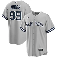 New York Yankees Aaron Judge Gray Nike Jersey