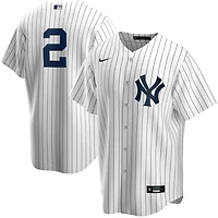 New York Yankees Derek Jeter Number Only White Nike Jersey