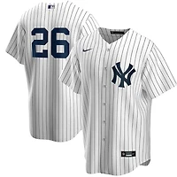 New York Yankees DJ LeMahieu White Pinstripe Nike Number Only Jersey