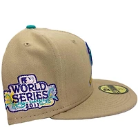 St. Louis Cardinals Desert Sunset 2011 World Series Side Patch Pink UV 59FIFTY Fitted Hat