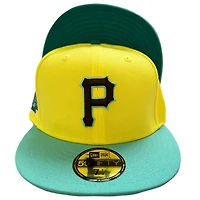 Pittsburgh Pirates Strain Pack Pineapple Express 1971 World Series Side Patch Teal UV 59FIFTY Fitted Hat