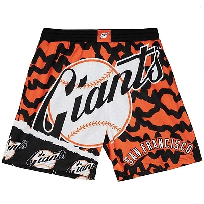 San Francisco Giants Jumbotron 2.0 Sublimated Mitchell & Ness Shorts