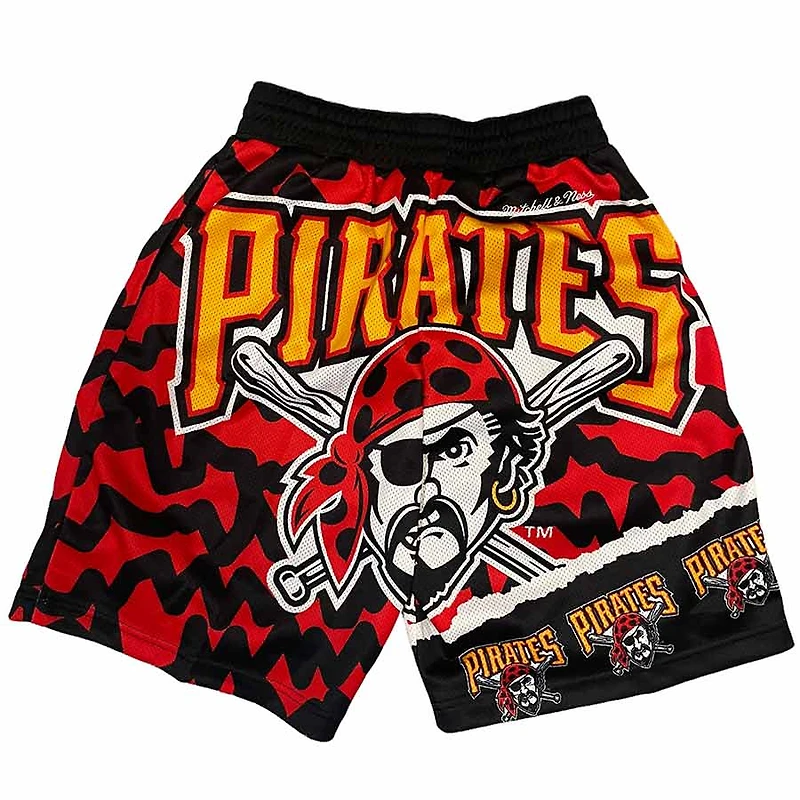 Pittsburgh Pirates Jumbotron 2.0 Sublimated Mitchell & Ness Shorts
