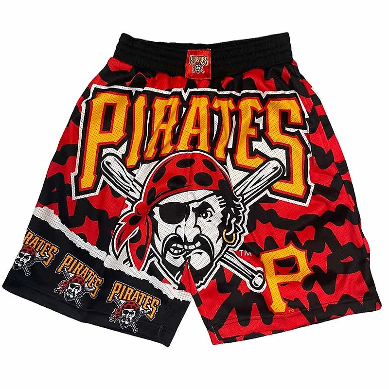 Pittsburgh Pirates Jumbotron 2.0 Sublimated Mitchell & Ness Shorts
