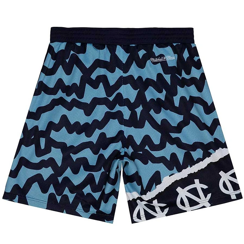 North Carolina Tar Heels Jumbotron 2.0 Sublimated Mitchell & Ness Shorts