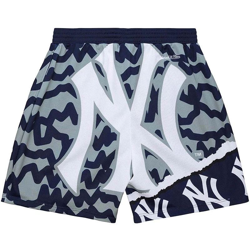 New York Yankees Jumbotron 2.0 Sublimated Mitchell & Ness Shorts
