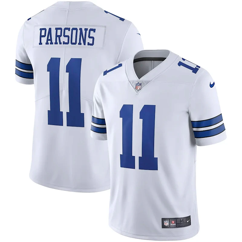 Dallas Cowboys Micah Parsons Nike White Vapor F.U.S.E Limited Jersey