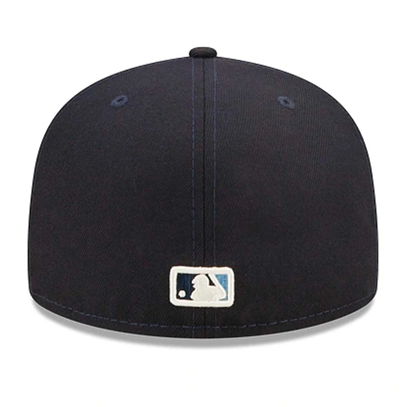 Detroit Tigers Navy 1984 World Series Pop Sweat 59FIFTY Fitted Hat