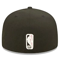 Chicago Bulls Black 6x Champs Pop Sweat NBA 59FIFTY Fitted Hat