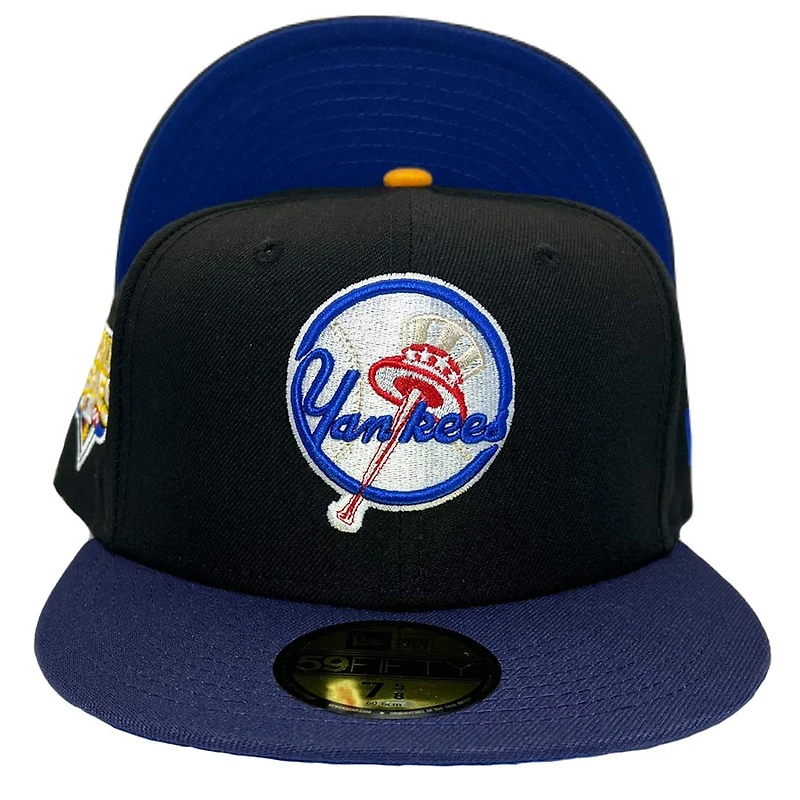 New York Yankees Hip Hop Pack Illmatic 2009 World Series Side Patch Blue UV 59FIFTY Fitted Hat