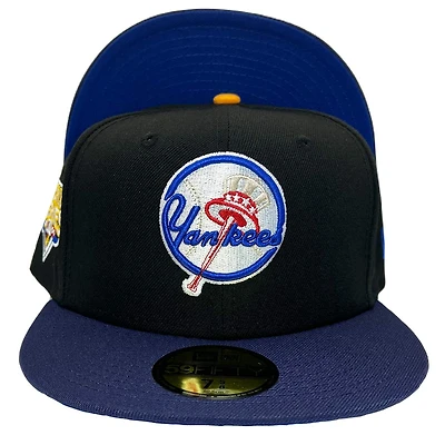 New York Yankees Hip Hop Pack Illmatic 2009 World Series Side Patch Blue UV 59FIFTY Fitted Hat