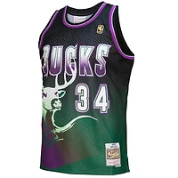 Milwaukee Bucks Ray Allen Mitchell & Ness 1996-97 Hardwood Classics Fadeaway Jersey