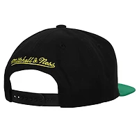 Seattle Supersonics Black-Green Two Tone NBA Core Basic Mitchell & Ness Snapback