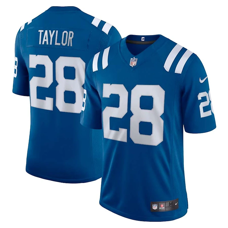 Indianapolis Colts Jonathan Taylor Nike Royal Blue Vapor F.U.S.E Limited Jersey