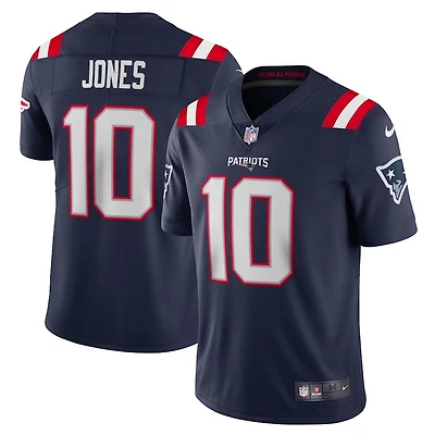 New England Patriots Mac Jones Nike Navy Vapor F.U.S.E Limited Jersey
