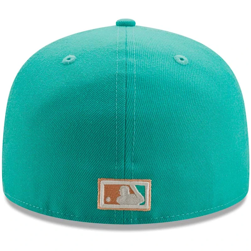 Oakland Athletics Mint 1987 All Star Game Side Patch Peach UV 59FIFTY Fitted Hat