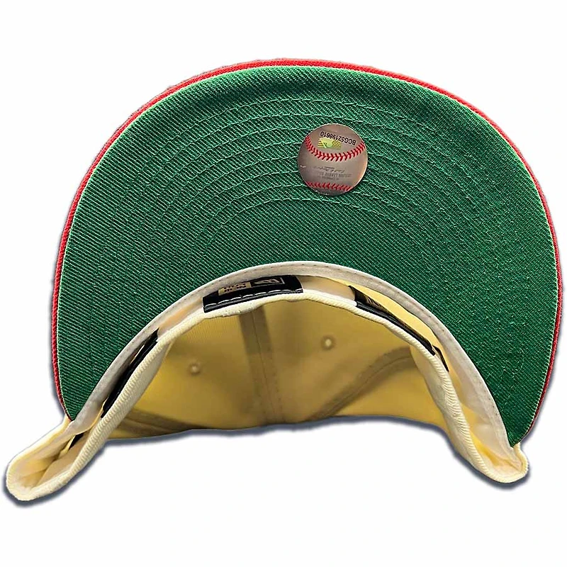 St Louis Cardinals Chrome Two Tone 125th Anniversary Side Patch Green UV 59FIFTY Fitted Hat