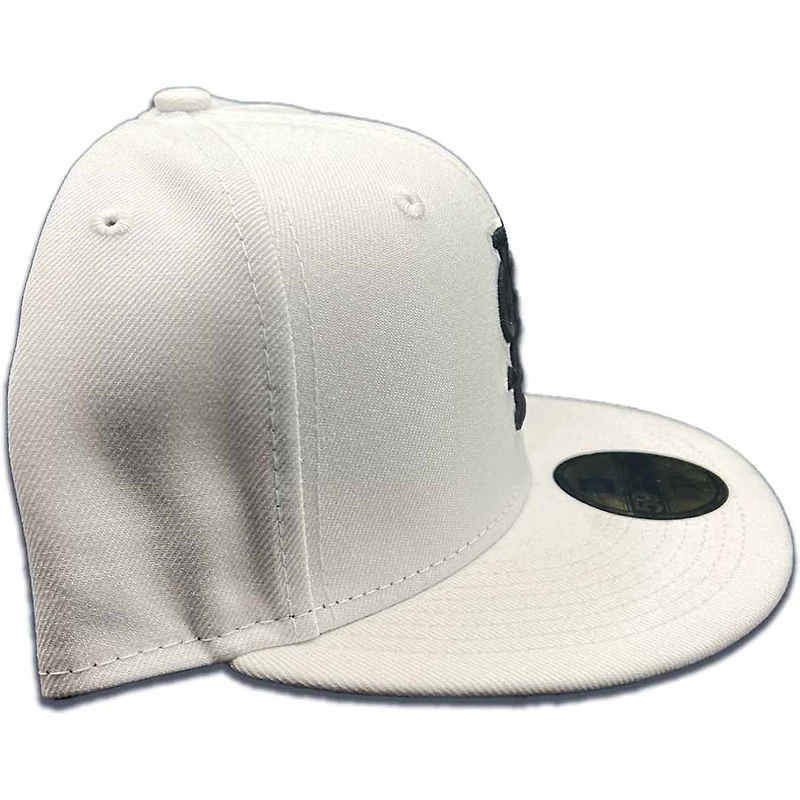 St Louis Cardinals Basic White With Black Logo UV 59FIFTY Fitted Hat