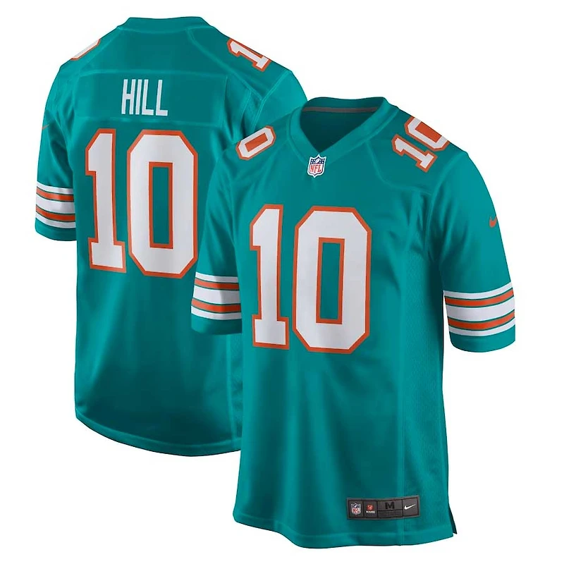 Miami Dolphins Tyreek Hill Nike Aqua Alternate Game Jersey