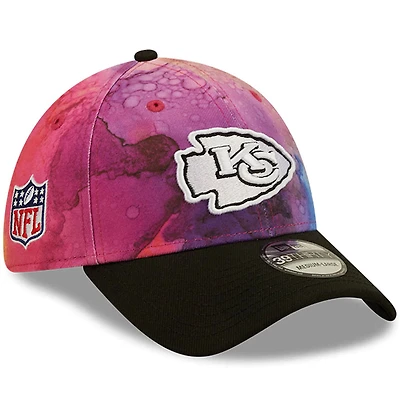 Kansas City Chiefs New Era 2022 NFL Crucial Catch Multi Color 39THIRTY Flex Hat