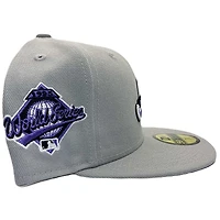 Atlanta Braves Purple Reign Pack 1995 World Series Side Patch UV 59FIFTY Fitted Hat