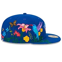 Toronto Blue Jays Royal Blooming Gray UV 59FIFTY Fitted Hat