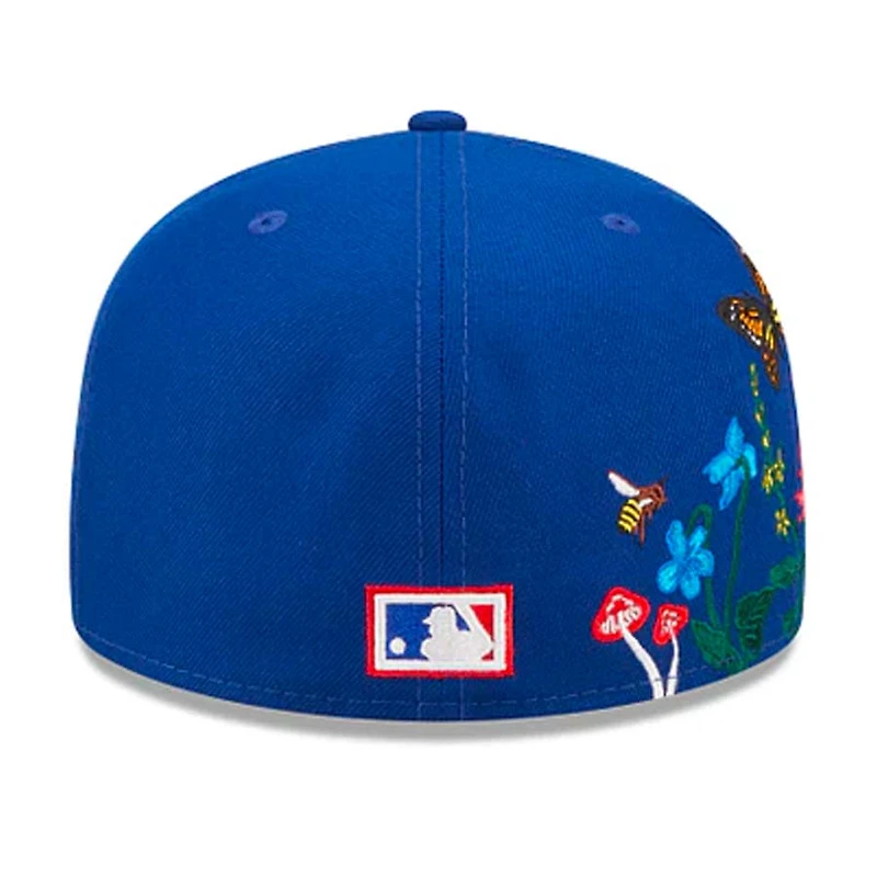 Toronto Blue Jays Royal Blooming Gray UV 59FIFTY Fitted Hat