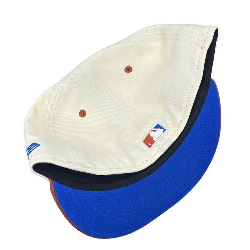 Los Angeles Dodgers Rustic Chrome 1988 WS Side Patch Royal Blue UV 59FIFTY Fitted Hat