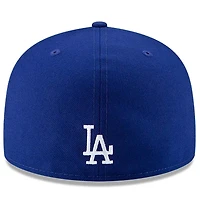 Los Angeles Dodgers Royal Blue Patch Bloom Lavender UV 59FIFTY Fitted Hat