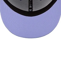Los Angeles Dodgers Royal Blue Patch Bloom Lavender UV 59FIFTY Fitted Hat