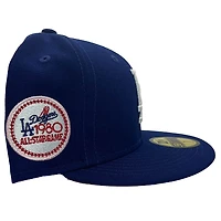 Los Angeles Dodgers Pro Image Exclusive Blue 1980 ASG Patch Pink Sweatband and UV 59FIFTY Fitted Hat
