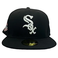 Chicago White Sox Pro Image Exclusive Black 2003 ASG Patch Pink Sweatband and UV 59FIFTY Fitted Hat