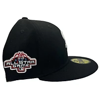 Chicago White Sox Pro Image Exclusive Black 2003 ASG Patch Pink Sweatband and UV 59FIFTY Fitted Hat