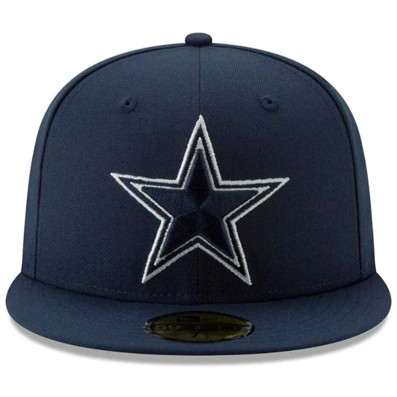 Dallas Cowboys Pro Image Exclusive Navy XXVIII SB Patch Pink Sweatband and UV NFL 59FIFTY Fitted Hat