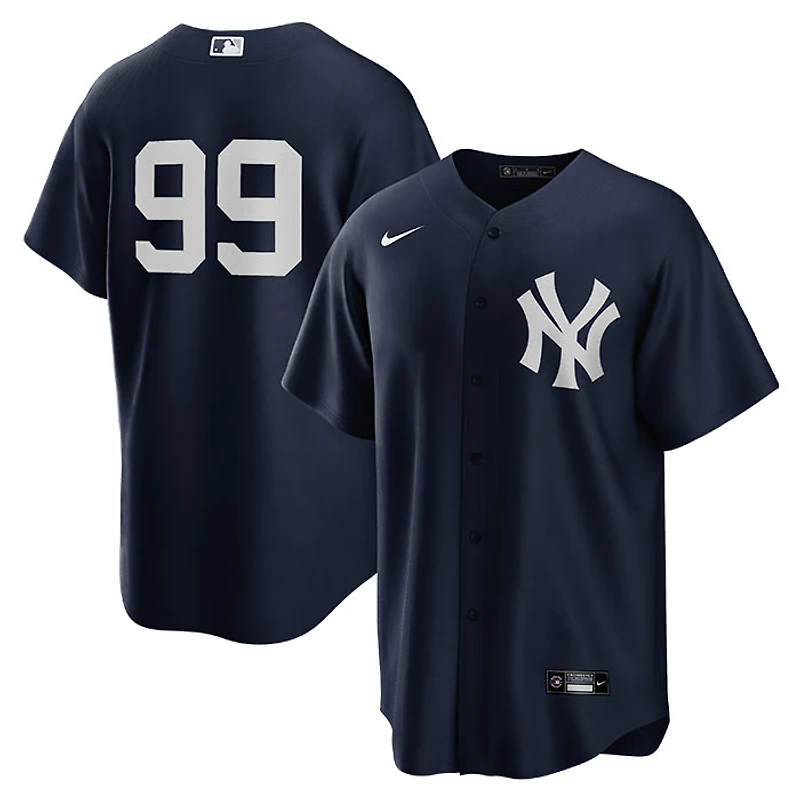 New York Yankees Aaron Judge No Name Nike Navy Alternate Jersey