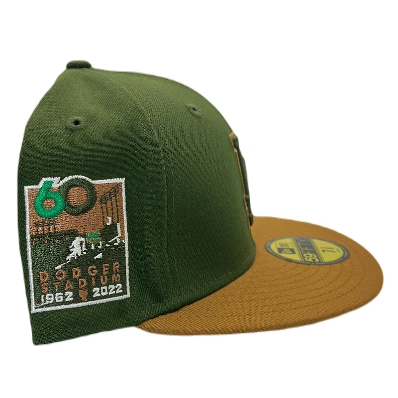Los Angeles Dodgers Earth Day 60th Anniversary Patch Green UV 59FIFTY Fitted Hat
