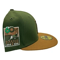 Los Angeles Dodgers Earth Day 60th Anniversary Patch Green UV 59FIFTY Fitted Hat