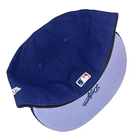 Los Angeles Dodgers Pro Image Exclusive Royal Oversize Patch Lavender Purple UV 59FIFTY Fitted Hat
