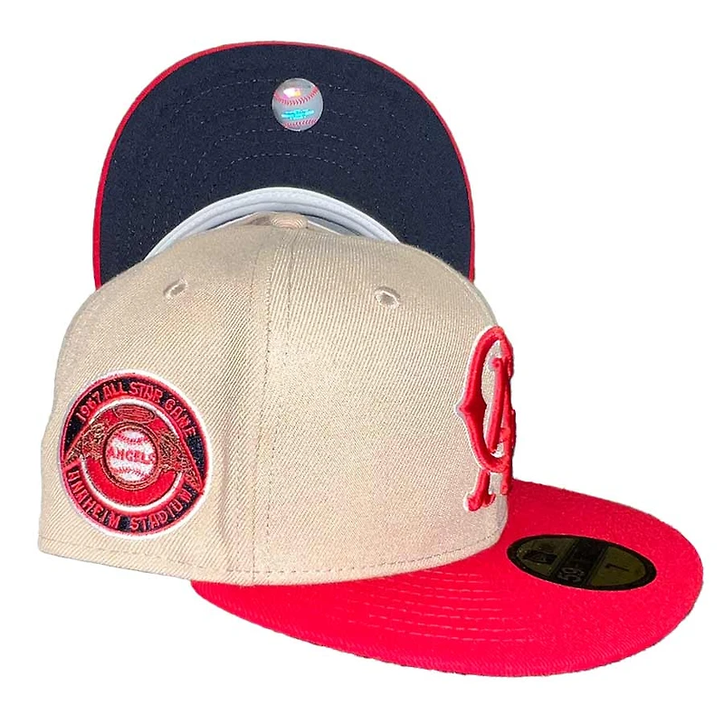 Los Angeles Angels Two Tone Classic Pack 1967 All Star Game Side Patch Navy Blue UV 59FIFTY Fitted Hat