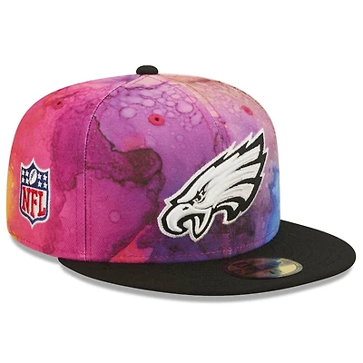 Philadelphia Eagles New Era 2022 NFL Crucial Catch Multi Color 59FIFTY