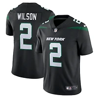 New York Jets Zach Wilson Nike Stealth Black Vapor F.U.S.E Limited Jersey
