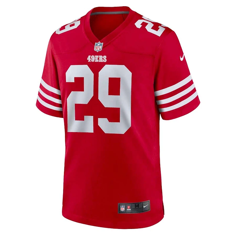 San Francisco 49ers Talanoa Hufanga Nike Red Game Jersey