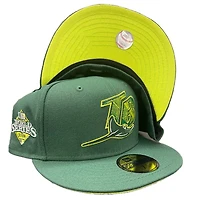 Tampa Bay Rays 420 Green 2008 WS Patch Lime UV Annual Clearance 59FIFTY Fitted Hat