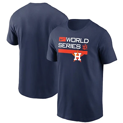 Houston Astros Navy Nike 2022 World Series Authentic Collection Dugout Shirt
