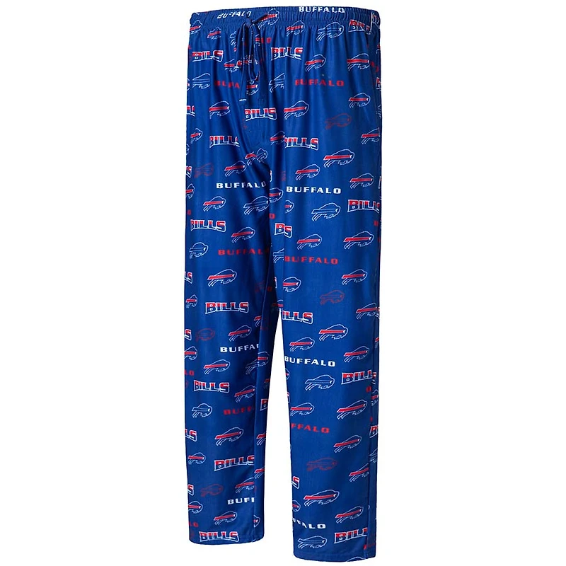 Buffalo Bills Concepts Sport Breakthrough Allover Print Knit Sleep Pants