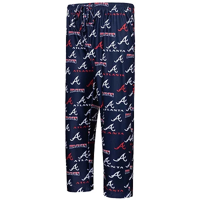 Atlanta Braves Concepts Sport Breakthrough Allover Print Knit Sleep Pants