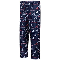 Atlanta Braves Concepts Sport Breakthrough Allover Print Knit Sleep Pants