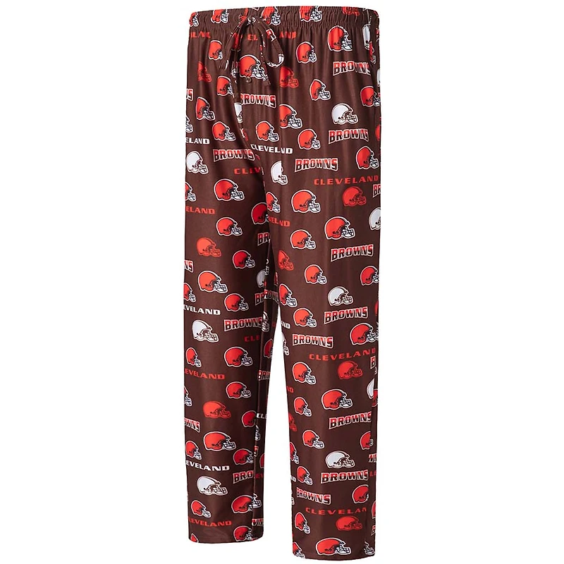Cleveland Browns Concepts Sport Breakthrough Allover Print Knit Sleep Pants