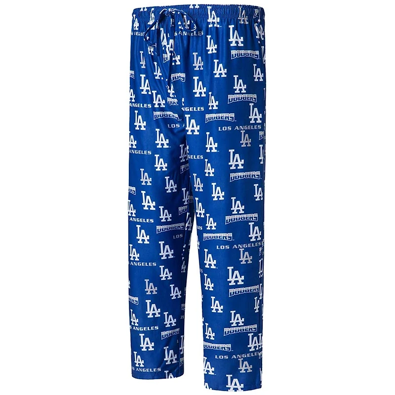 Los Angeles Dodgers Concepts Sport Breakthrough Allover Print Knit Sleep Pants