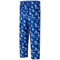 Los Angeles Dodgers Concepts Sport Breakthrough Allover Print Knit Sleep Pants